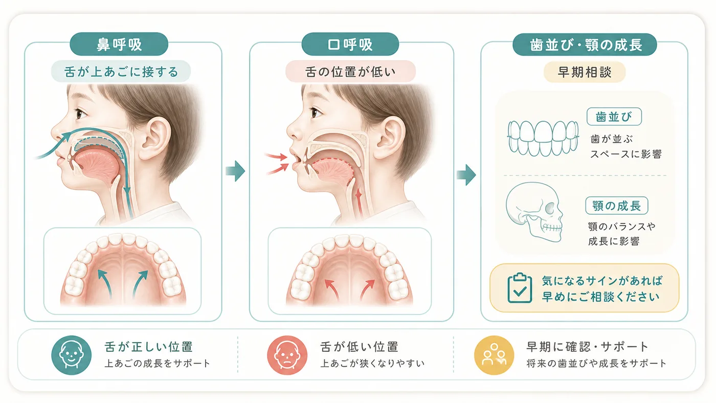口呼吸が引き起こす病気リスク