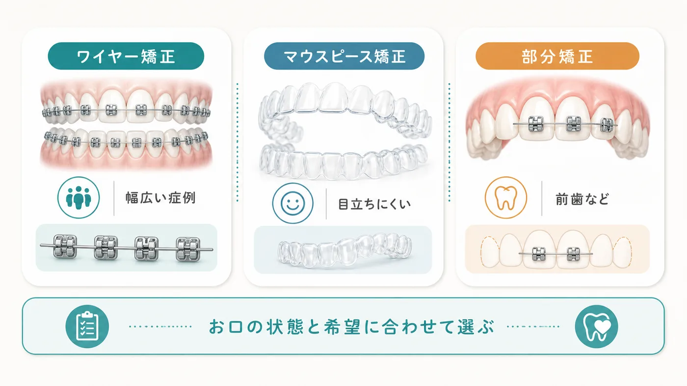 矯正治療の種類