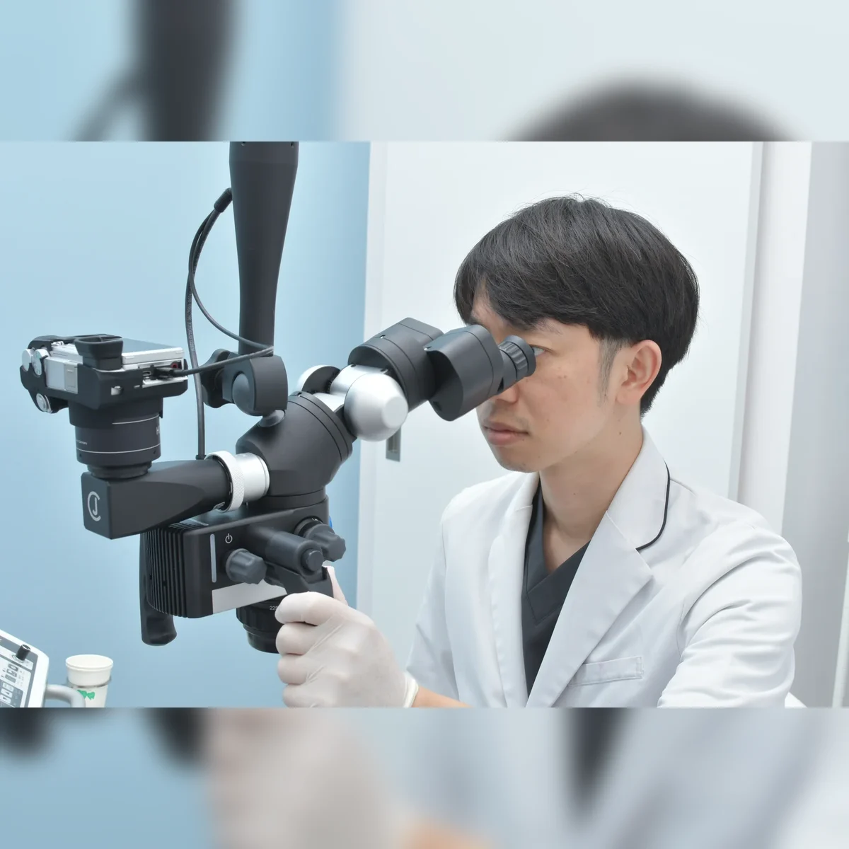 削らない保存治療を支える拡大視野 削らない保存治療を支える拡大視野